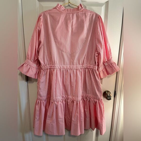 Gretchen Scott Long Sleeve Ruffle Dress - Picture 7 of 11